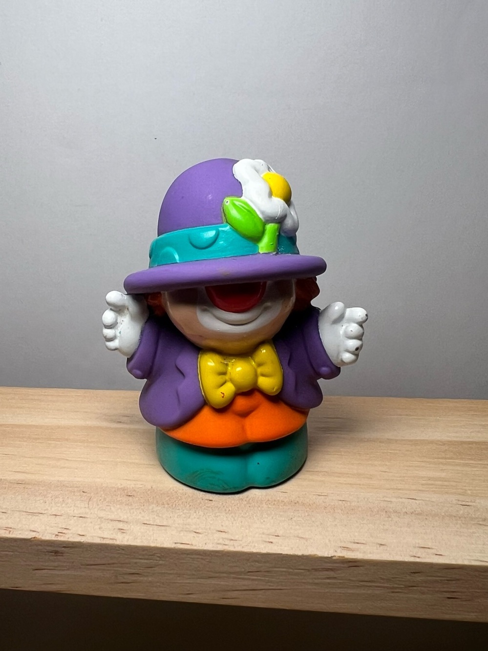 Fisher Price Little People Carnival Amusement Park Circus Clown Purple Flower